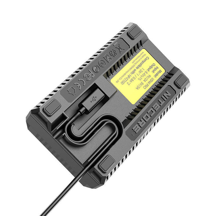 NITECORE USN3 Pro USB Charger for SONY NP-F550/F770/F970