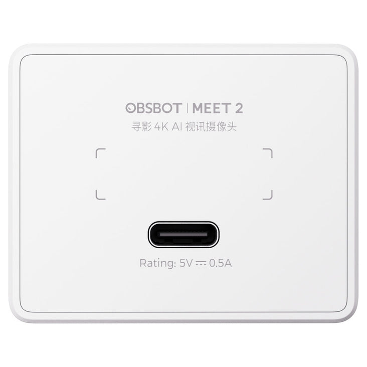 OBSBOT Meet 2 4K Webcam (Cloud White)