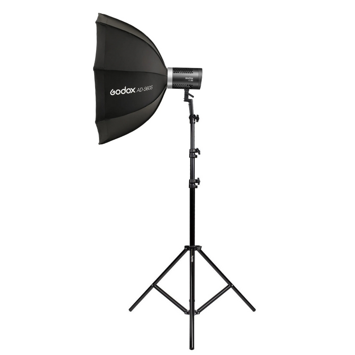 Godox ML60 Portable Continuous LED Light Starter Kit with Softbox and Stand - Bundle