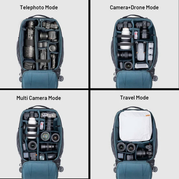 PGYTECH 30L Roller Camera Backpack (Space Black)
