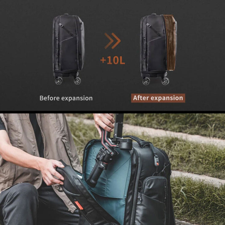 PGYTECH 30L Roller Camera Backpack (Space Black)
