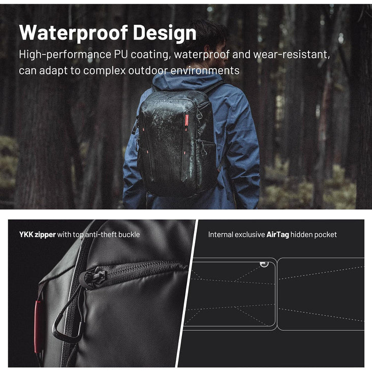 PGYTECH OneMo Lite Backpack 22L (Twilight Black)