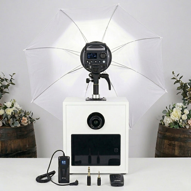 Photobooth Essentials 300W Flash Strobe Lighting Kit - Bundle