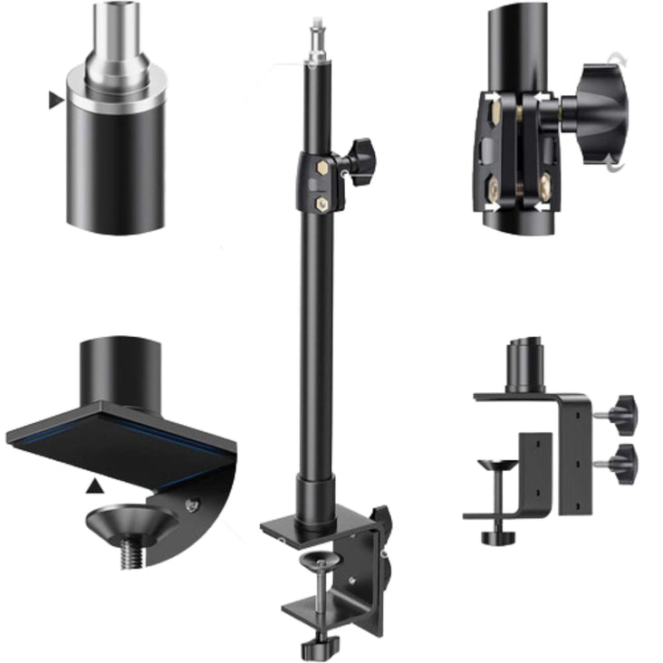 Spectrum Tabletop C-Clamp Mount Stand (12.9 to 22")