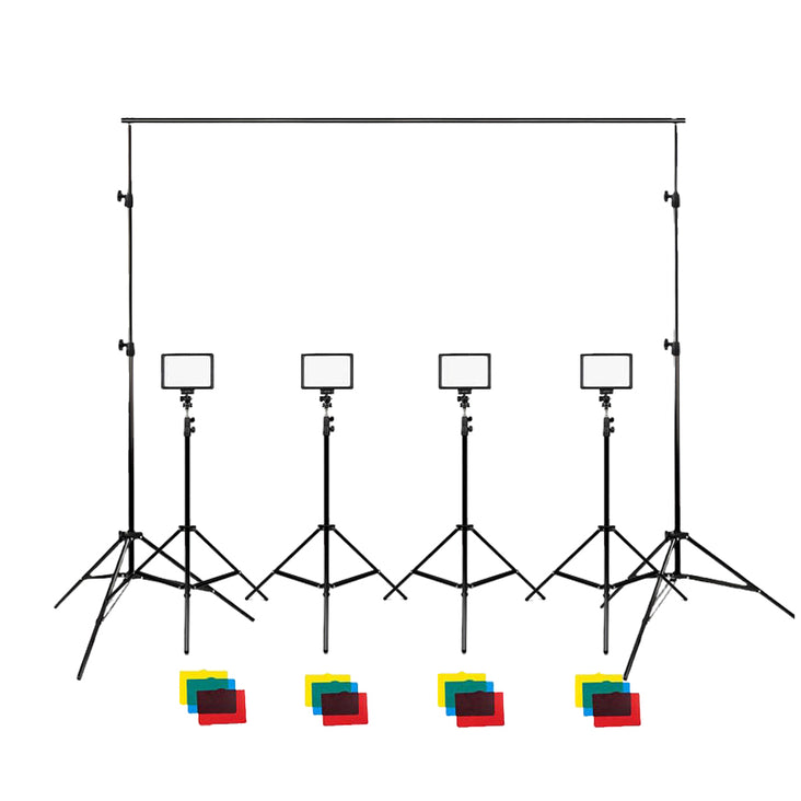 'Starter Podcast Interview Package' Vlogging Youtube Live Streaming Lighting Kit - Bundle