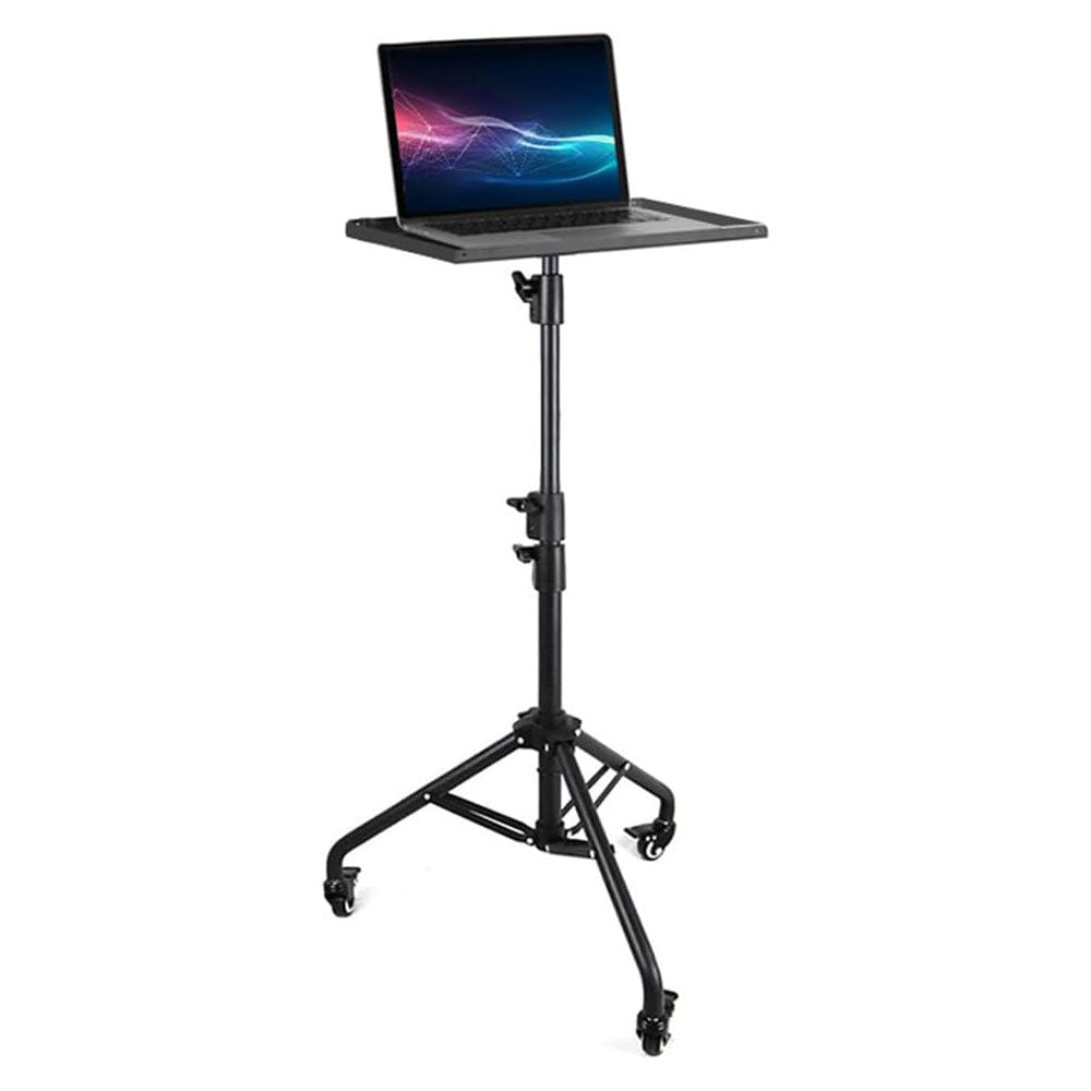 Portable Rolling Laptop Tether Table Studio Workstation on Wheels – Hypop