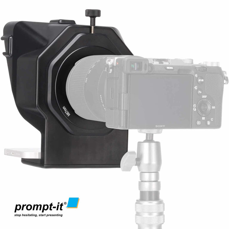 Prompt-it® Mini Smartphone and Camera Teleprompter