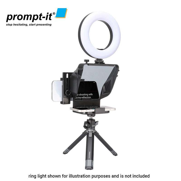 Prompt-it® Mini Smartphone and Camera Teleprompter