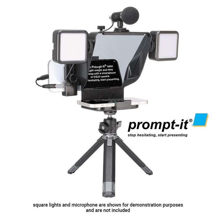 Prompt-it® Mini Smartphone and Camera Teleprompter