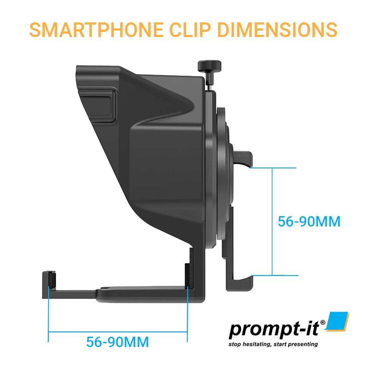 Prompt-it® Mini Smartphone and Camera Teleprompter