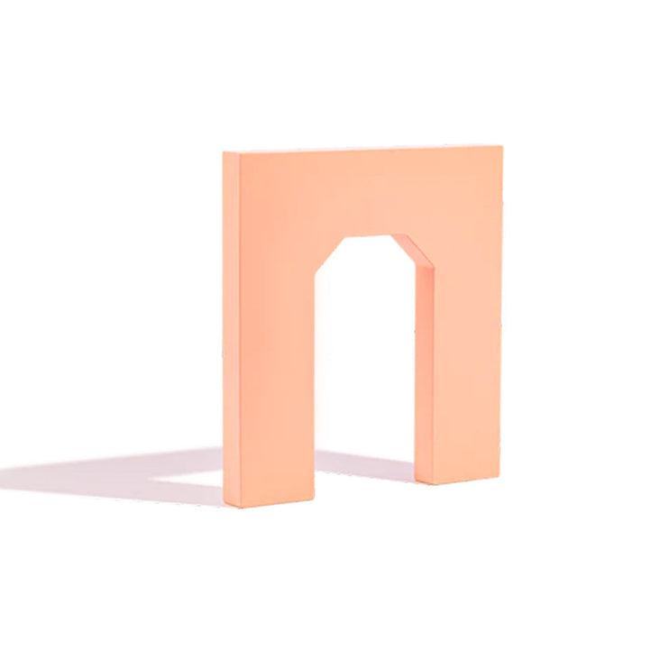 Peach Squared Arch Wall Styling Prop (DEMO STOCK)