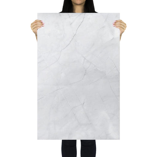 Flat Lay Instagram Backdrop - 'Queens Park' Grey Marble (56cm x 87cm)