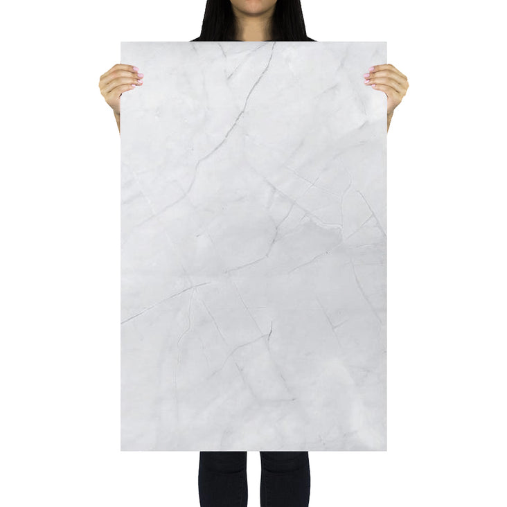 Flat Lay Instagram Backdrop - 'Queens Park' Grey Marble (56cm x 87cm)