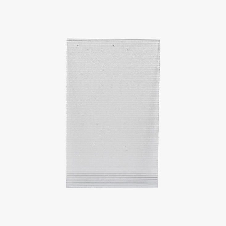 Ribbed Transparent Acrylic Sheet Styling Prop Set (6mm thickness) (DEMO STOCK)