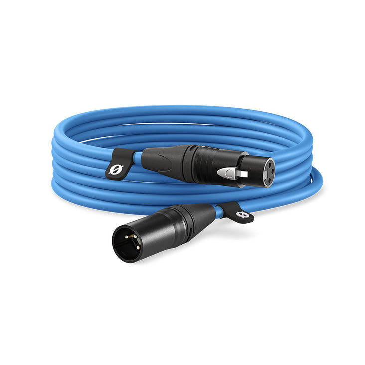 Rode Neutrik XLR M to XLR F Microphone Cable (6m, Blue)