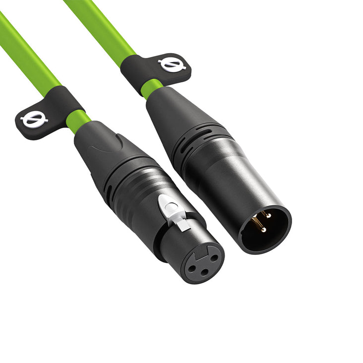 Rode Neutrik XLR M to XLR F Microphone Cable (3m, Green)