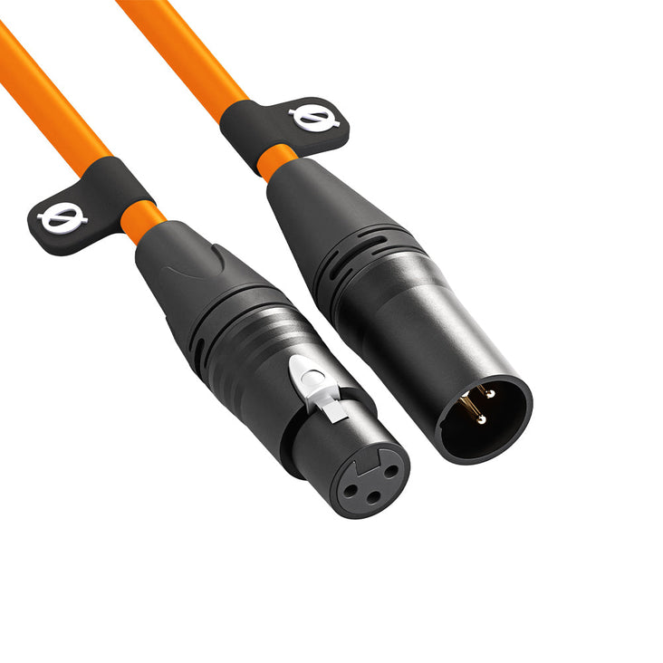 Rode Neutrik XLR M to XLR F Microphone Cable (3m, Orange)