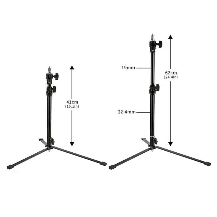 Selens L-600F 62cm Backlight Floor Light Stand Tripod (Max Load 5kg)