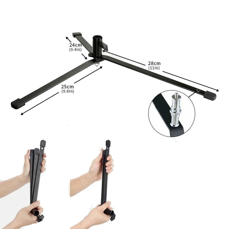 Selens L-600F 62cm Backlight Floor Light Stand Tripod (Max Load 5kg)