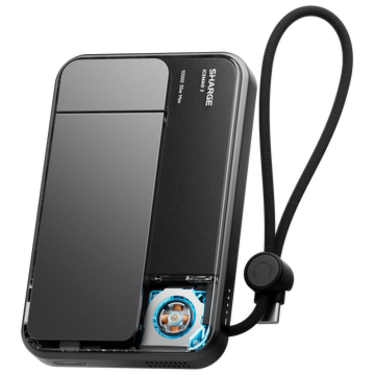 Sharge IceMag 3 Magnetic Power Bank (Black)