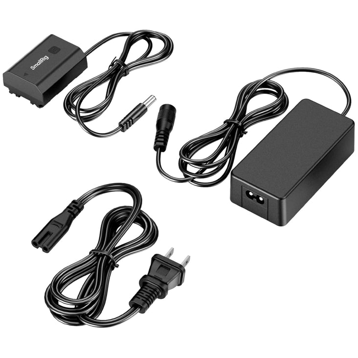 SmallRig Dummy Battery Power Adapter for Sony NP-FZ100 (US Standard)