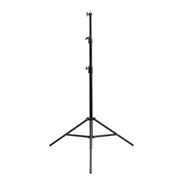 Spectrum 280cm Heavy Duty Air Cushioned Light Stand for Flashes and LEDs (Black)