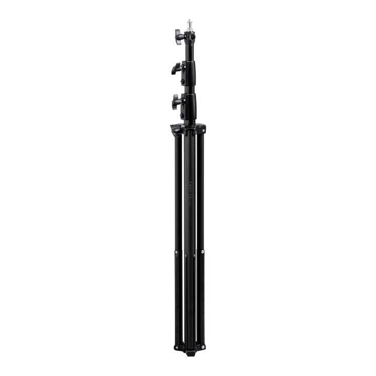 Spectrum 280cm Heavy Duty Air-Cushioned Light Stand for Flashes and LEDs (Black)
