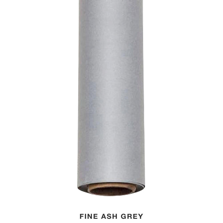 Spectrum 50cm Non Reflective Seamless Paper Roll Backdrop Offcuts - Fine Ash Grey