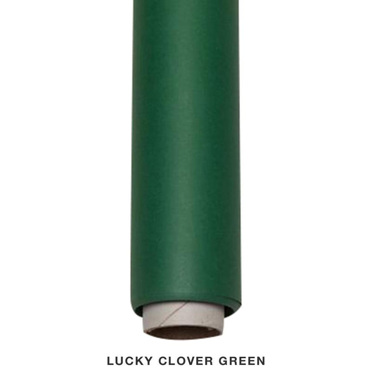 Spectrum 50cm Non Reflective Seamless Paper Roll Backdrop Offcuts - Lucky Clover Green