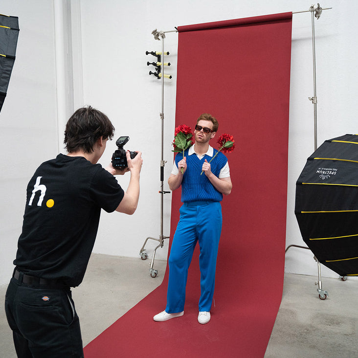 Spectrum Paper Roll Photography Studio Backdrop Half Width (1.36 x 10M) - Imperial Trio - Bundle