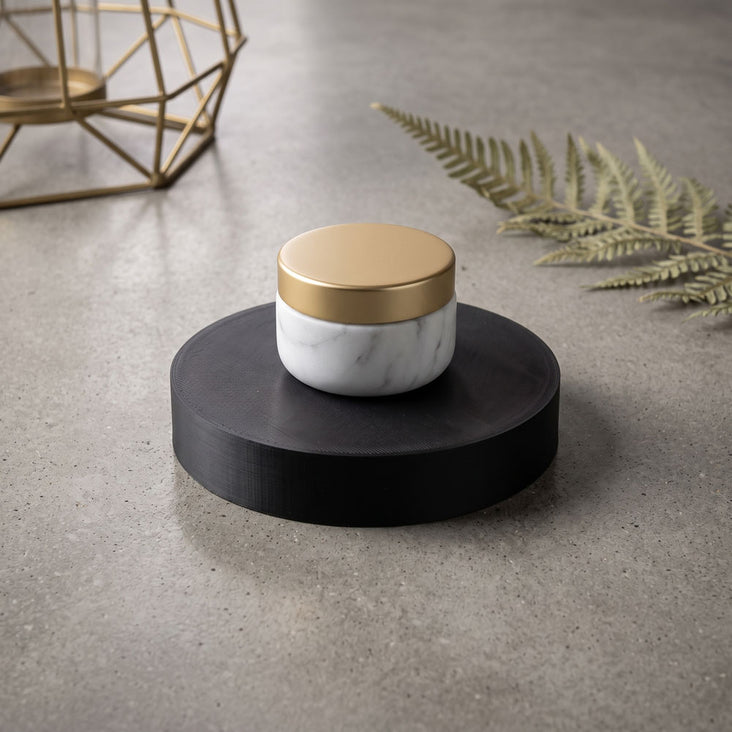 Spectrum PRINT.PROPS Styling Photography Prop - Cylinder - 100x100x20mm (Midnight Black)