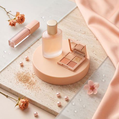 Spectrum PRINT.PROPS Styling Photography Prop - Cylinder - 100x100x20mm (Peach Blush Orange)