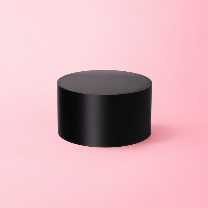 Spectrum PRINT.PROPS Styling Photography Prop - Cylinder - 100x100x60mm (Midnight Black)