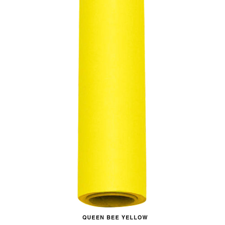 Spectrum 50cm Non Reflective Seamless Paper Roll Backdrop Offcuts - Queen Bee Yellow