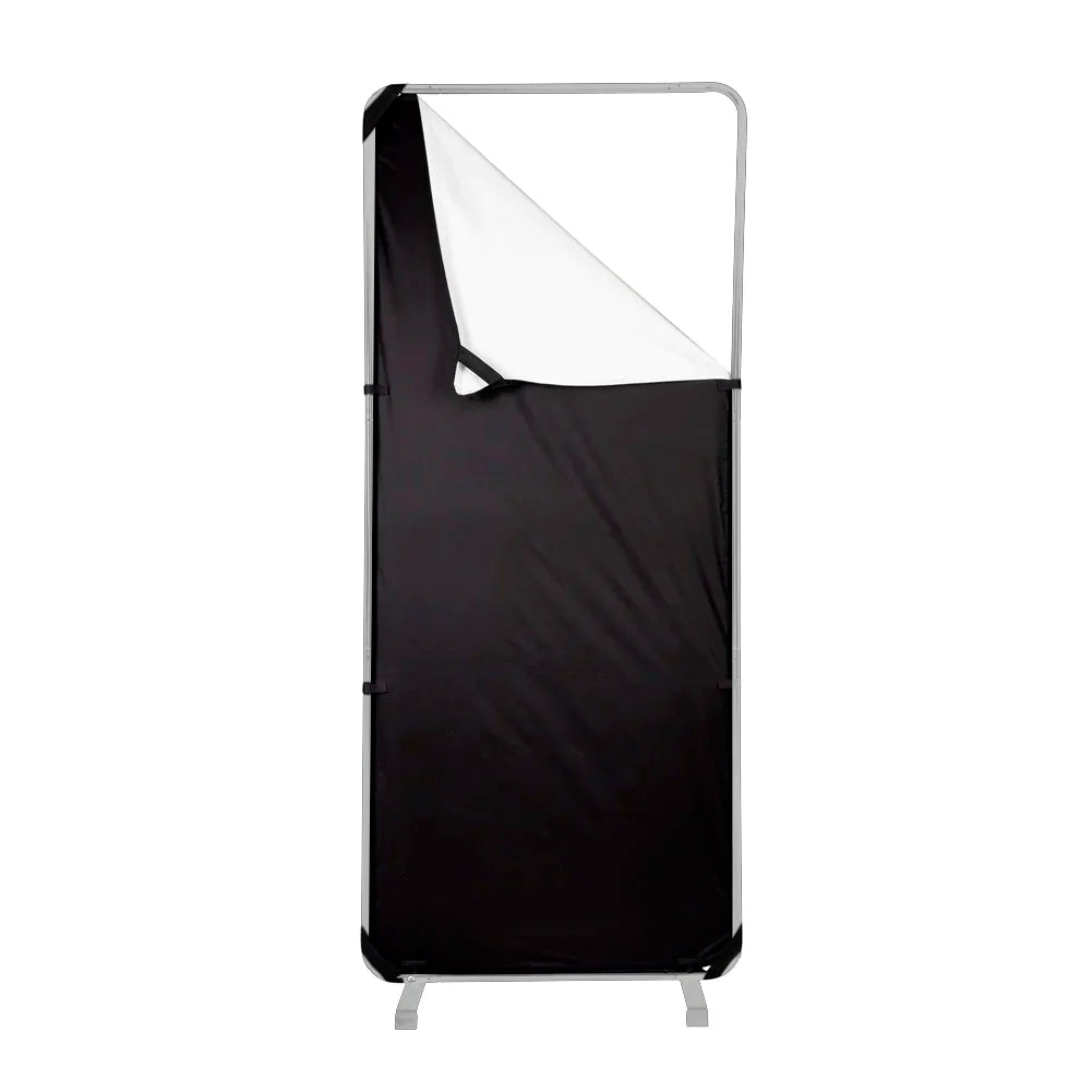 Spectrum 'Xpress V-Flat' Replacement Backdrop (Black / White) – Hypop