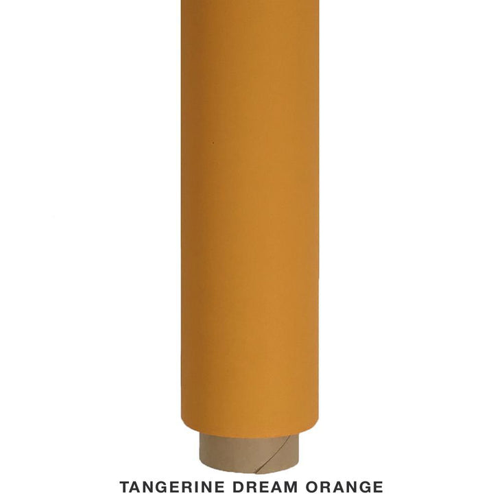 Spectrum 50cm Non Reflective Seamless Paper Roll Backdrop Offcuts - Tangerine Dream Orange