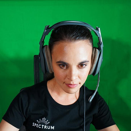 Spectrum 50cm Non Reflective Seamless Paper Roll Backdrop Offcuts - Chroma Key Green