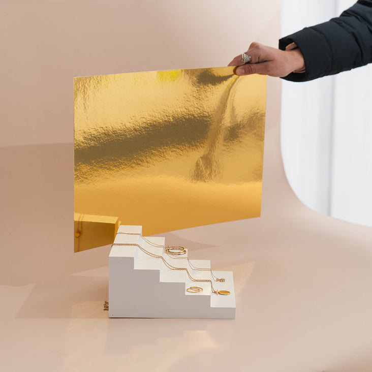 Spectrum White PRO.PROPS Styling Photography Stair Prop - Wide 5 Steps ...