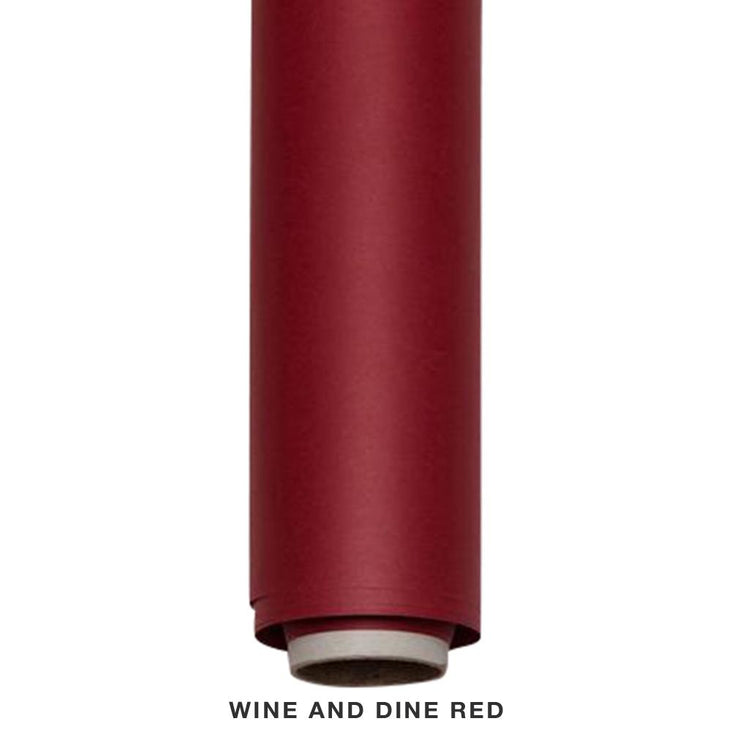 Spectrum 50cm Non Reflective Seamless Paper Roll Backdrop Offcuts - Wine & Dine Red