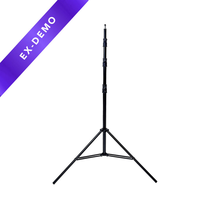 Spectrum Black 400cm Heavy Duty 10kg Spring Loaded Light Stand (DEMO)