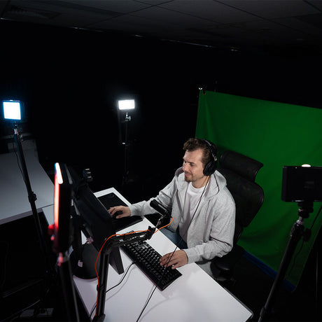 'Starter Twitch Package' Gamer Live Streaming Lighting Kit - Bundle