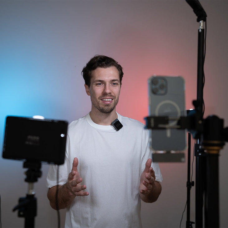 'Starter Youtube & Tiktok Package' Vlogging Audition Self Tape Streaming Lighting Kit - Bundle