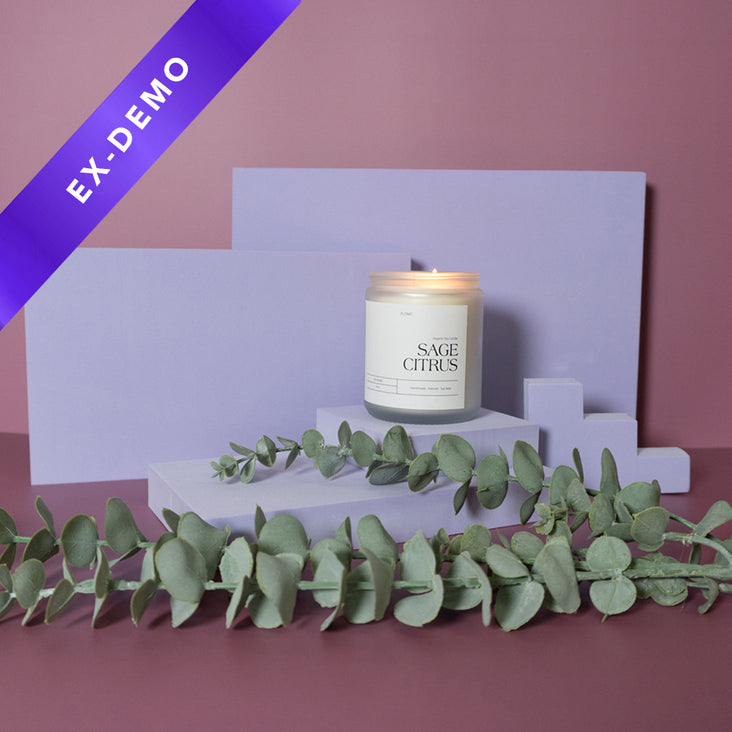 5 Piece Geometric Foam Styling Prop Set for Photography - Mermaid Purple (DEMO)