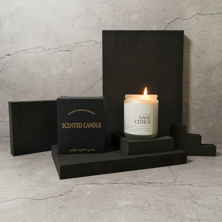 5 Piece Geometric Foam Styling Prop Set for Photography - Phantom Black