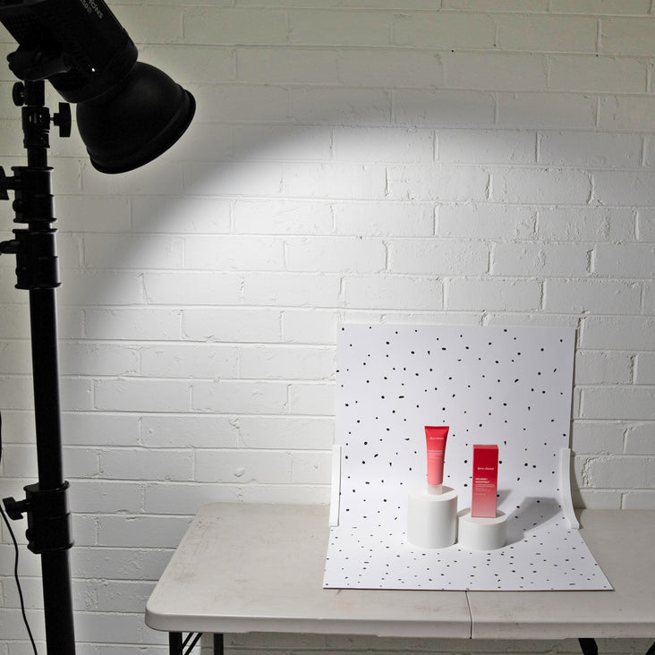 Spectrum PRINT.PROPS Styling Photography Prop - Cylinder - 100x100x100mm (Matte White)