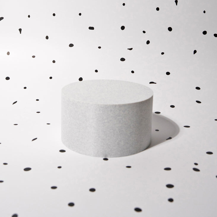 Spectrum PRINT.PROPS Styling Photography Prop - Cylinder - 100x100x60mm (Concrete Look)