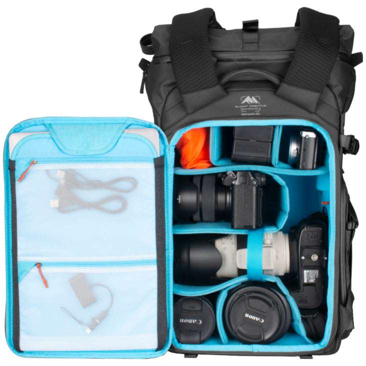 Summit Creative Large Metropolis 32L Roll Top Backpack