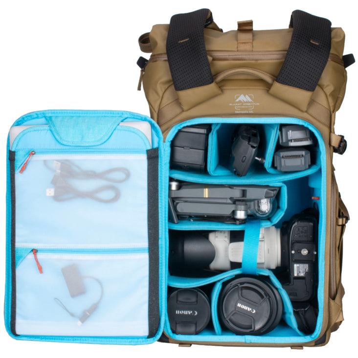 Summit Creative Large Metropolis 32L Roll Top Backpack