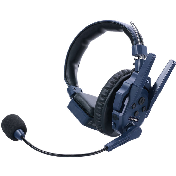 Synco Xtalk Master Intercom System with 8 Single-Ear Headsets