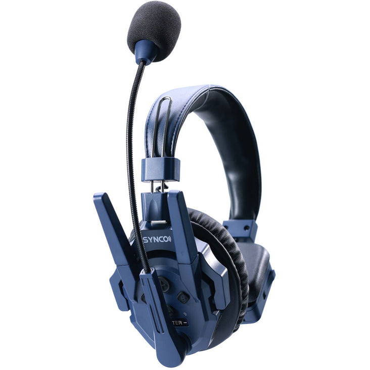 Synco Xtalk Master Intercom System with 8 Single-Ear Headsets